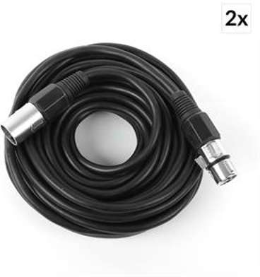FrontStage 2 cābles XLR 10m māle vers femelle
