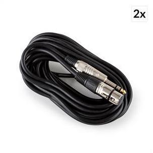 FrontStage Cāble audio XLR vers jack 6,3mm 6m 2 pi