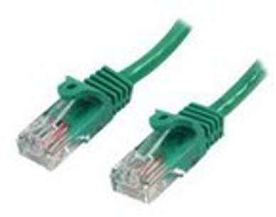 StarTech.com 0.5m Green Cat5e / Cat 5 Snagless Eth