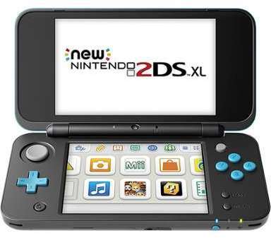 Nintendo New 2DS XL Noire et turquoise Mario 3D Land Nintendo New 2DS XL Noire
