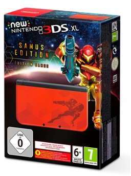 Nintendo New 3DS XL Rouge Metroid Samus Edition Limitée Nintendo New 3DS XL Rouge