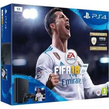 Console PS4 Sony Slim 1To FIFA 18 Console PS4 Sony Slim 1To