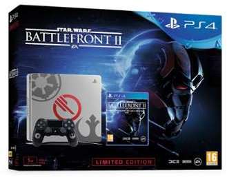 Sony PlayStation 4 Slim 1To Star Wars Bf II Deluxe Sony PlayStation 4 Slim 1To