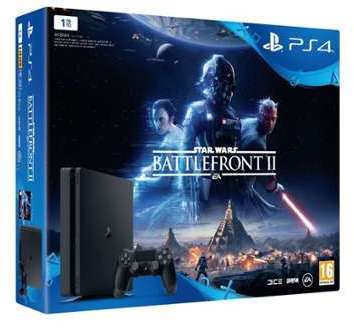 Sony PlayStation 4 Slim 1To Star Wars Bf II Sony PlayStation 4 Slim 1To