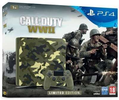 Sony PlayStation 4 Slim 1To Camouflage COD WWII Sony PlayStation 4 Slim 1To