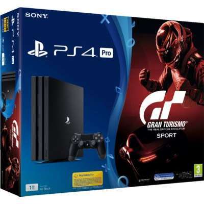 Console PS4 Sony Pro 1To + Gran Turismo Sport