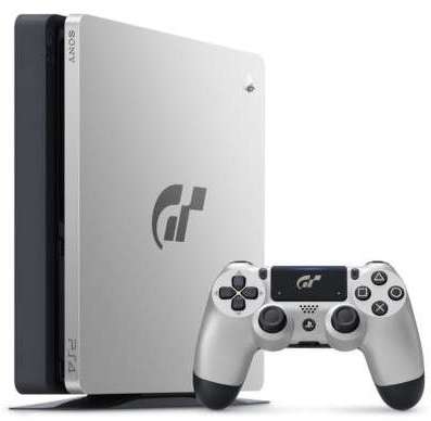 Console PS4 Sony Slim 1To Silver + Gran Turismo