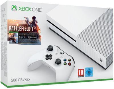 Console Xbox One S Microsoft 500Go Battlefield 1