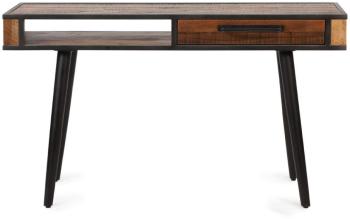 Console bois et métal 130 cm