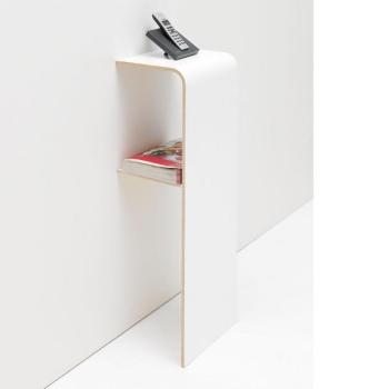 Tojo Find - Console 31x25cm - blanc/H: 85cm