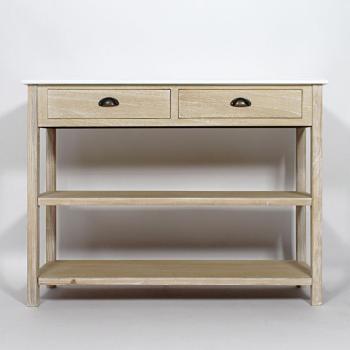 Meuble console MDF en bois clair