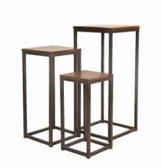 SELLETTE PETIT MODELE FER FORGE PALISSANDRE SELLETTE PETIT MODELE FER