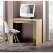 Table console extensible en bois avec allonges EXT