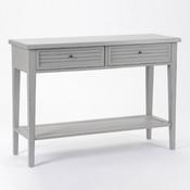 Console en bois avec 2 tiroirs Longueur 120 cm OUESSANT Console en bois avec 2 tiroirs