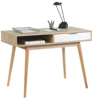 Console LEVANTE, décor chêne sonoma et blanc