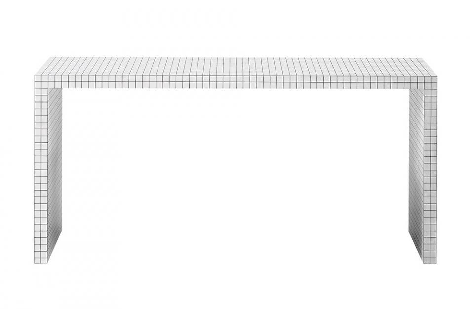 ZANOTTA console QUADERNA (180 x 84 cm - Laminé mou