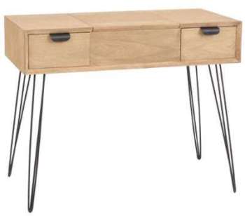 Bureau coiffeuse Joraz Bois et métal Or rose Bureau coiffeuse Joraz Bois