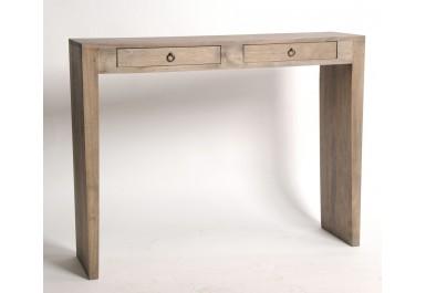 Console fine 2 tiroirs
