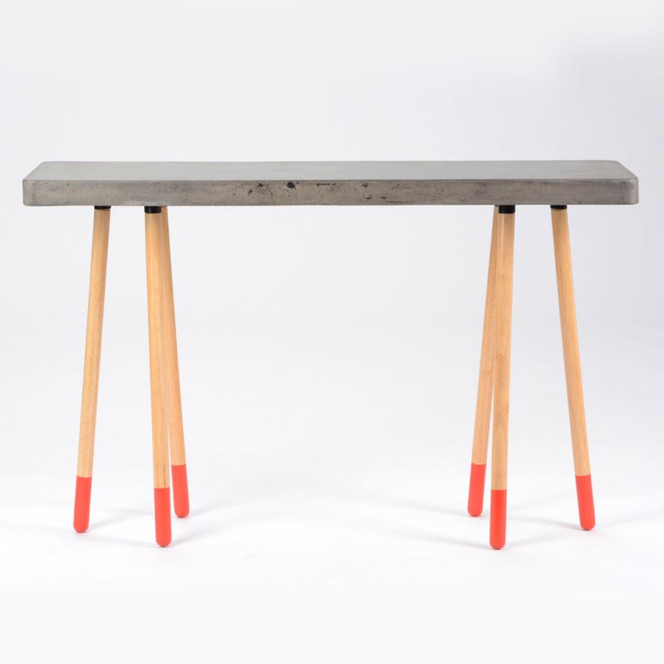 Console béton color 90 cm Console béton color 90 cm