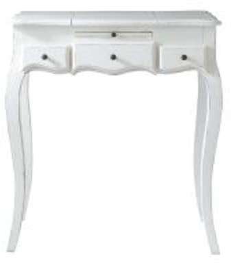 Coiffeuse blanche L 70 cm Mathilde