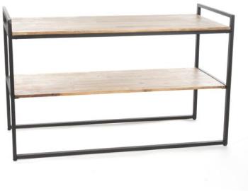Console Edena - 2 Plateaux - Bois dAcacia