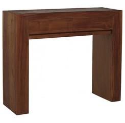 Console teck 2 tiroirs Console teck 2 tiroirs