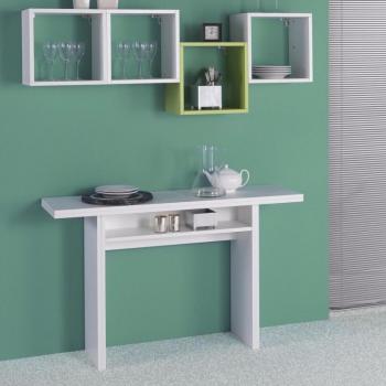 Console extensible FIONA blanche Console extensible FIONA blanche