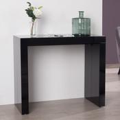Table console en bois extensible avec rallonges EX
