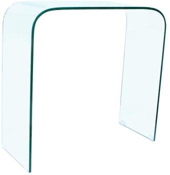 Console en verre design 78 cm Console en verre design 78