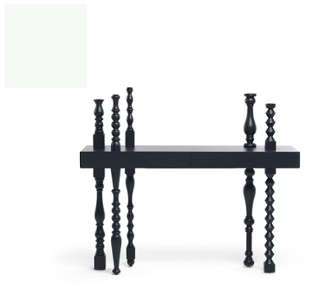 MOGG BUGIE CONSOLE (Bianco lucido, ral 9016 - Legn