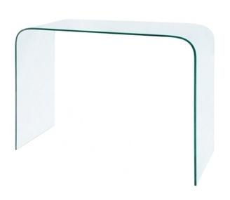 Console en Verre Trempé Design 110 cm Console en Verre Trempé Design