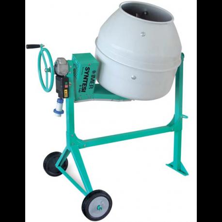 Bétonnière électrique SYNTESI S140 mono cuve Acier