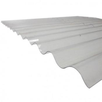Plaque PVC ondulée (PO 76/18 - petites ondes) Tran