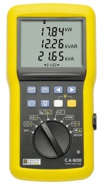 Analyseur de puissance CA8220 - CHAUVIN-ARNOUX - P