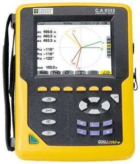 Analyseur de puissance triphasée CA8333 - CHAUVIN-ARNOUX Analyseur de puissance triphasée