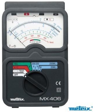 Contrôleur d isolement et de continuité MX406B - METRIX Contrôleur d isolement et