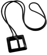 Tour de cou silicone Noir
