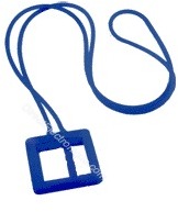 Tour de cou silicone Bleu