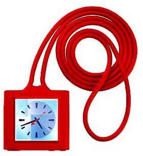 Tour de cou silicone Rouge