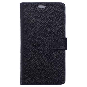 Etui Portefeuille en Cuir pour Huawei P9 Lite - No