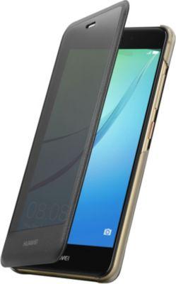 Etui Huawei Nova flip cover noir Etui Huawei Nova flip cover