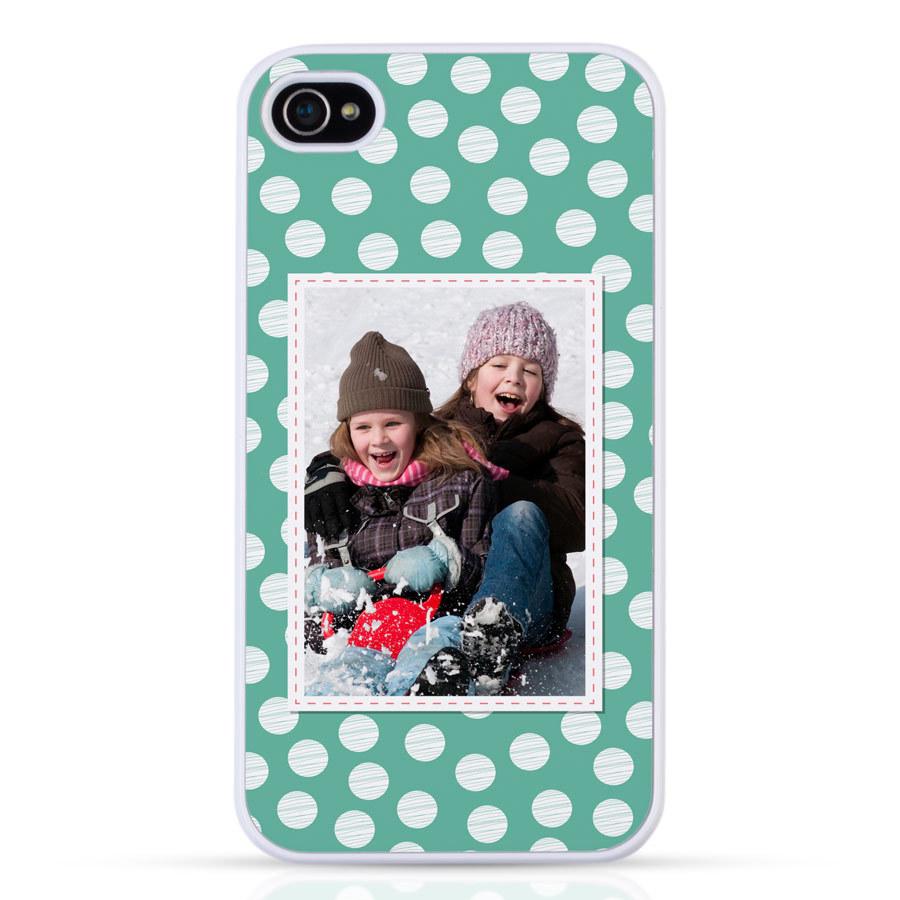 Coque photo iPhone 4 - Blanc