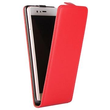 Etui à Rabat Vertical en Cuir pour Huawei P9 Lite