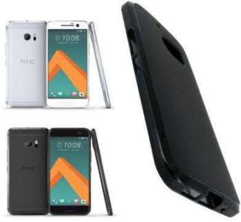 Coque Housse Silicone Noir Souple pour HTC 10 Coque Housse Silicone Noir
