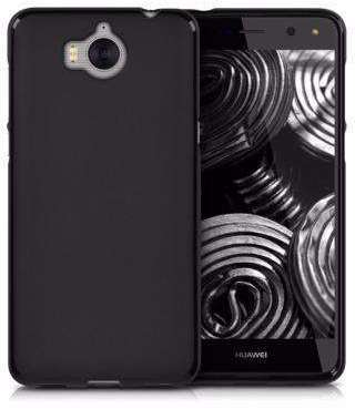 Coque Housse Silicone Noir Souple pour Huawei Y6 2017 Coque Housse Silicone Noir