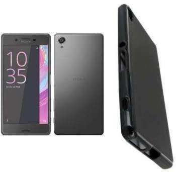 Coque Housse Silicone Noir Souple pour Sony Xperia Coque Housse Silicone Noir
