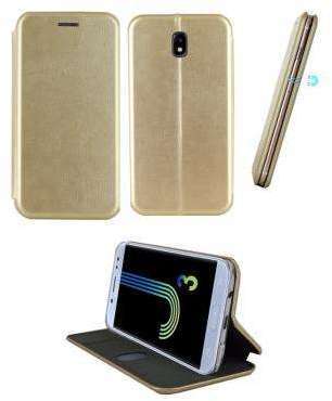 Etui Luxe Rabattable Or Simili Cuir Avec Support pour Etui Luxe Rabattable Or Simili