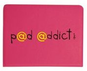 Etui pour ipad imitation cuir 25x19cm logo humouri