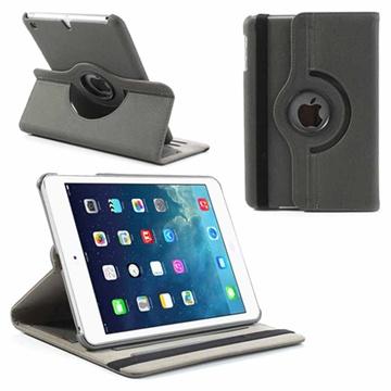 Etui Rotatif pour iPad Mini 2, iPad Mini 3 - Gris