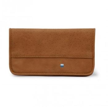 Étui portefeuille smartphone cuir Caramel Golla